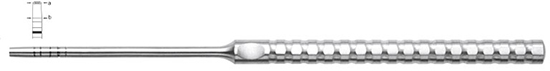 Osteotomo Iglhaut, recto fig. 1