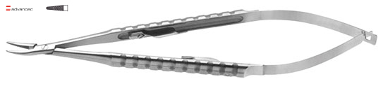 Micro-porta-agujas Barraquer 15cm, diam. 1.2mm