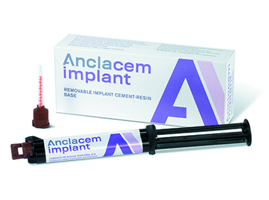 ANCLACEM IMPLANT Cemento resina temporal rec.sobre implantes