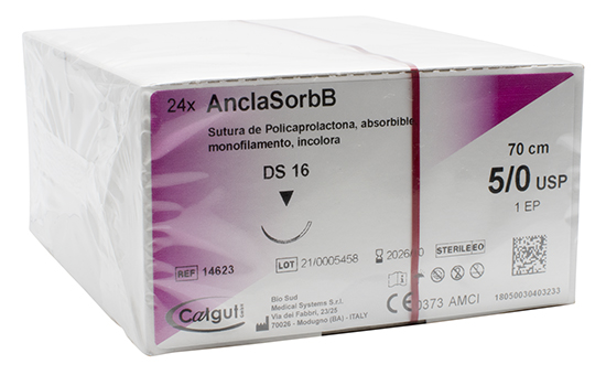 AnclaSorbB Sut. Monofil abs. DS16-5/0-70cm.C/24