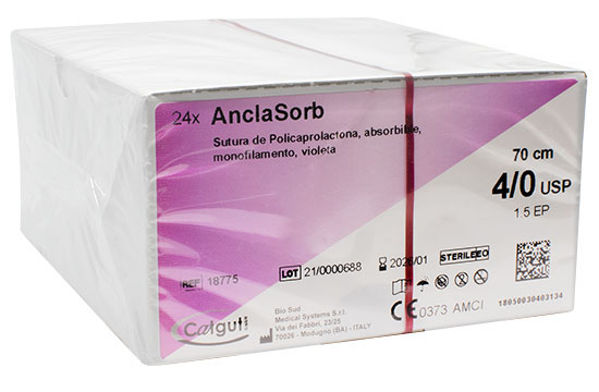 AnclaSorb Monofil.abs.violeta HRT17-4/0-70cm c/24